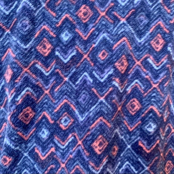 COLUMBIA 1/4 Zip Geometric Print Fleece—SZ. Med - Picture 6 of 14